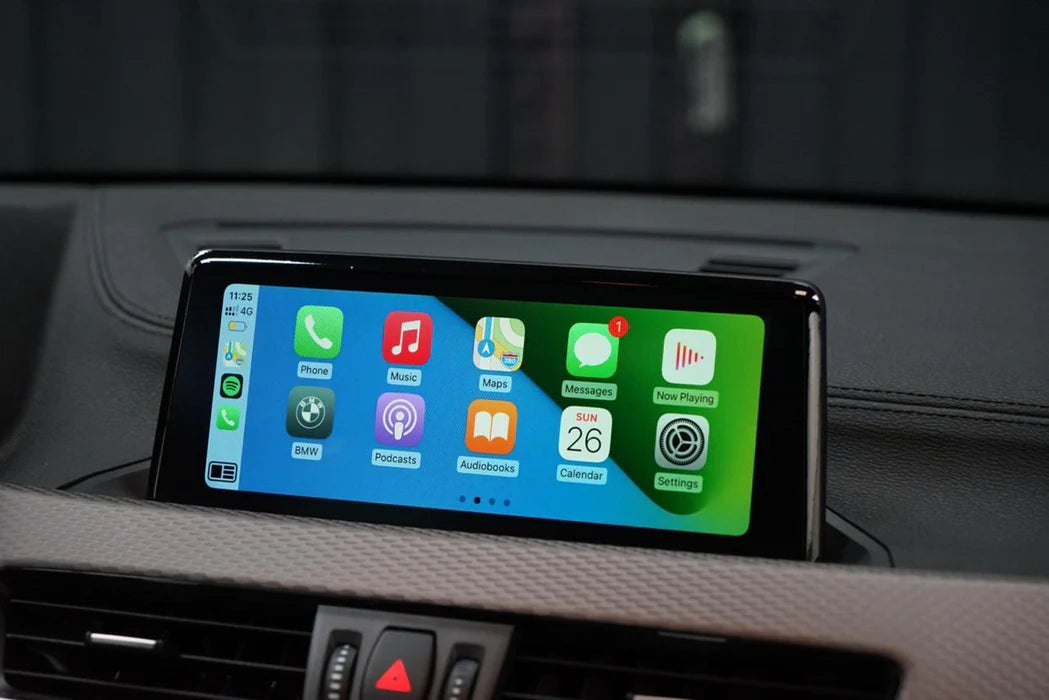BMW NBT EVO IDrive 5 to IDrive 6 with Apple CarPlay Full screen