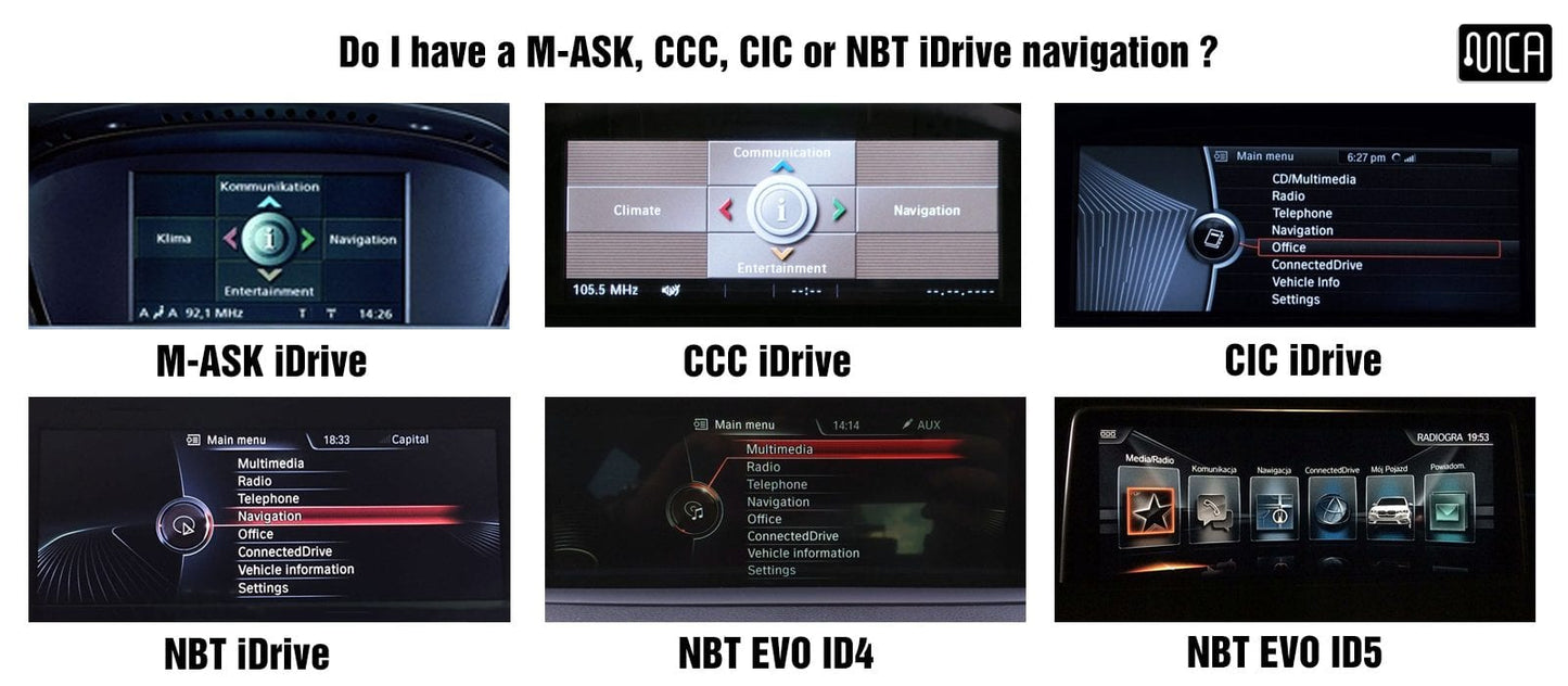 BMW / MINI EntryNav2 Lifetime Apple CarPlay