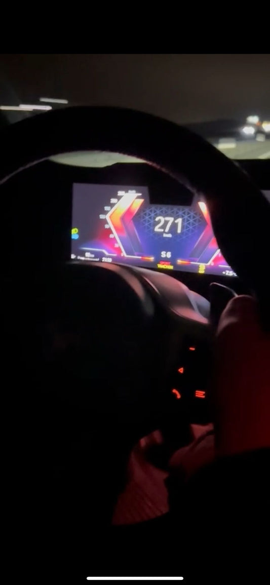 G Series 03/2022+ Instrument Cluster to show speeds over 260km/h