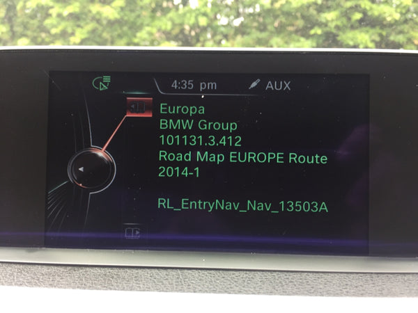 BMW EntryNav Route Road Map with Lifetime FSC Code – The Garage